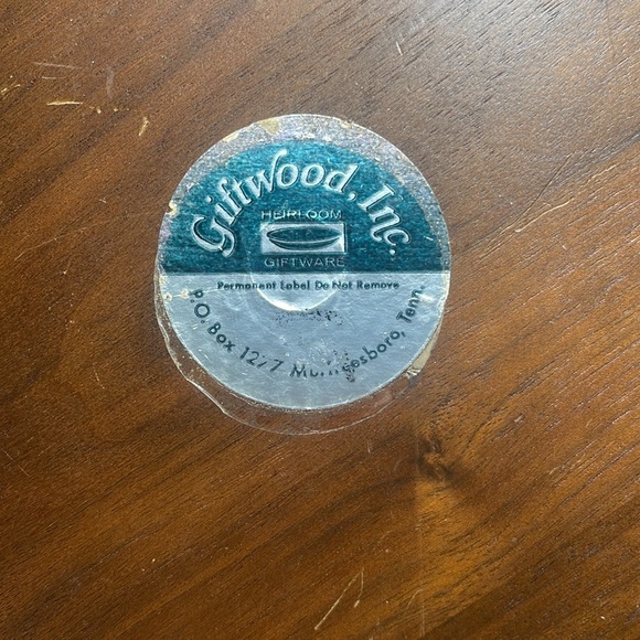 Vintage MCM Mid Century Modern Wood 2 Tier Serving Tray Platter Giftwood - Picture 8 of 8